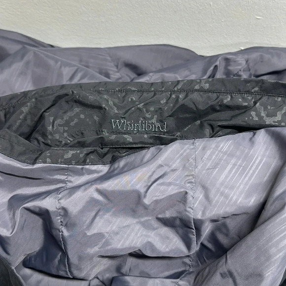 Columbia Whirlibird Coat Winter Snow Jacket Outershell Gray Black Womens Size XL - Picture 8 of 12